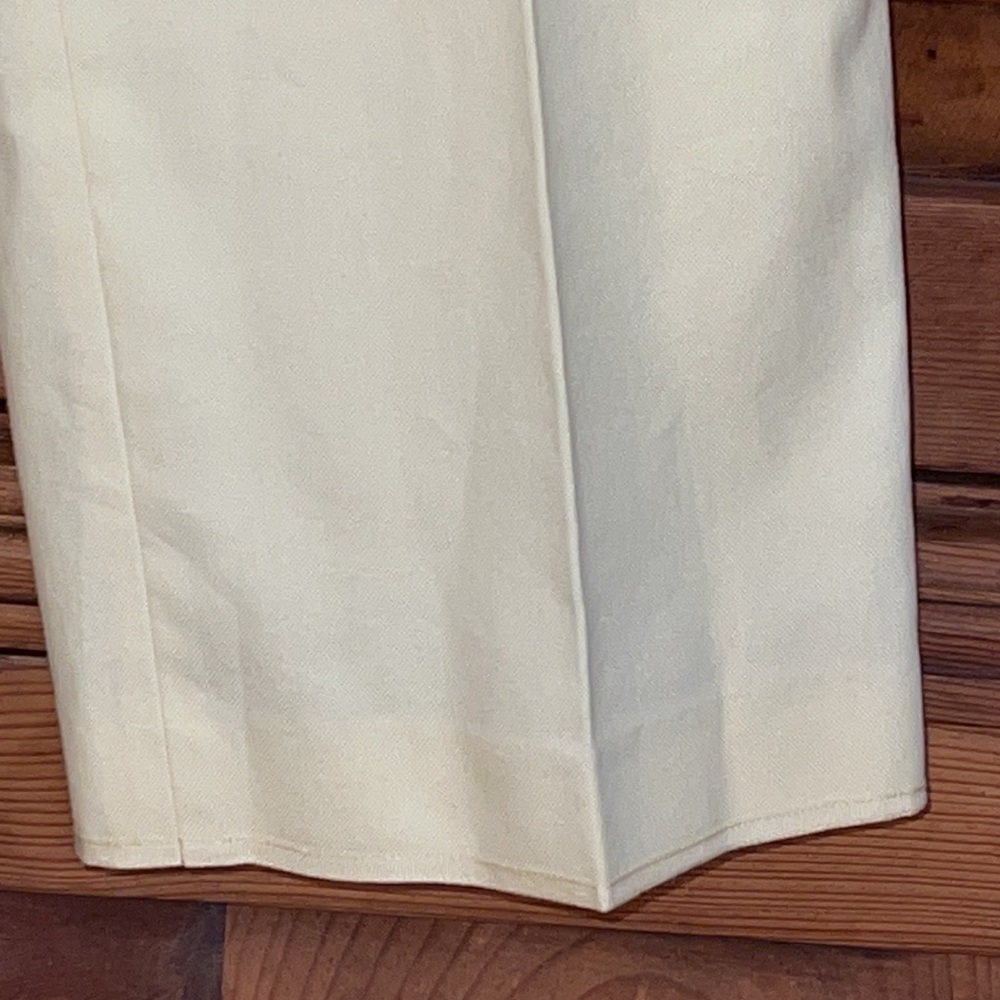 NWT Sigrid Olsen Yellow Sun fruit Banana Mixed Cotton Blend Pant Sz. 6 - Picture 4 of 17